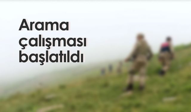 Rize'de yaylada kaybolan 3 yabancı uyruklu kişi için arama çalışması başlatıldı