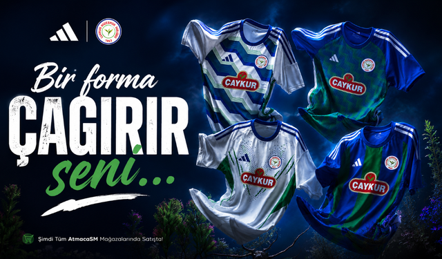 Çaykur Rizespor’un yeni sezon formaları satışa çıktı