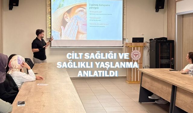 Rize'de "Sağlıklı Yaşlanma" eğitimi