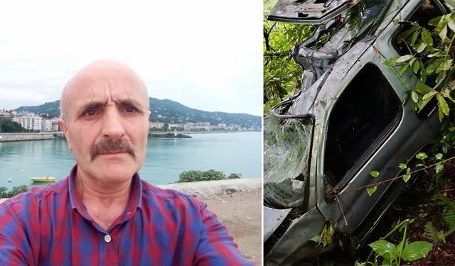 Çayeli'nde kamyonet, şarampole devrildi: 1 ölü, 2 yaralı
