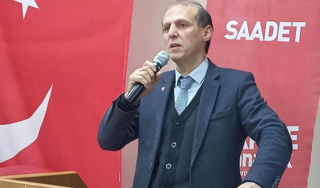 Saadet Partisi Rize İl Başkanı Kaçar: Esnaf ayakta kalma mücadelesi veriyor