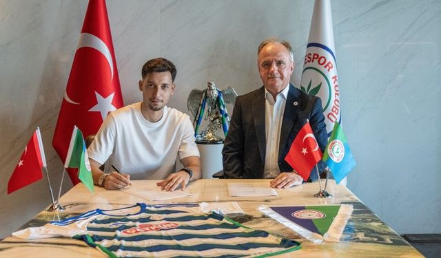 Çaykur Rizespor'dan savunmasına Tayyip Talha takviyesi