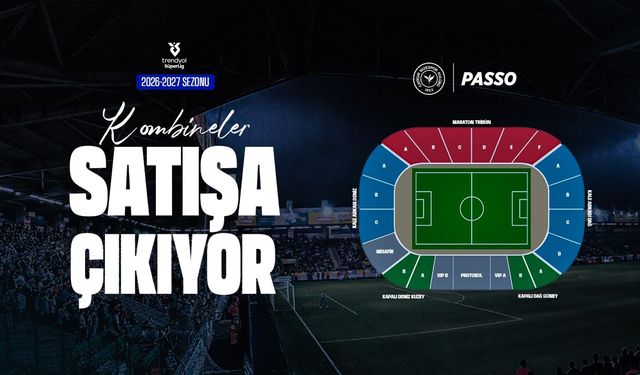 Çaykur Rizespor'un yeni sezon kombineleri satışa çıkıyor