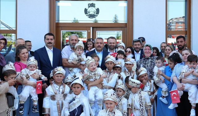 Rize’de toplu sünnet töreni gerçekleştirildi