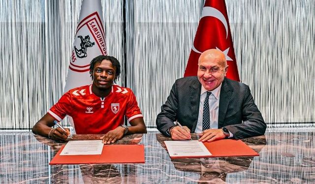 Samsunspor, Malili orta saha oyuncusu Antoine Sekongo'yu renklerine bağladı