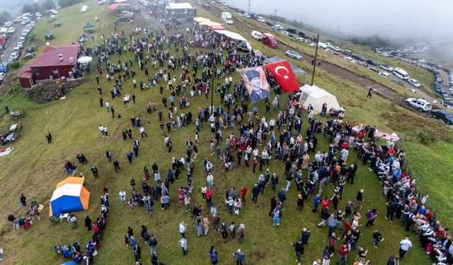 Trabzon'da 3 ilçe iş birliğinde "İzmiş Şenliği" düzenlendi