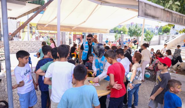 İlkadım'da çocuklar hem eğlendi hem öğrendi