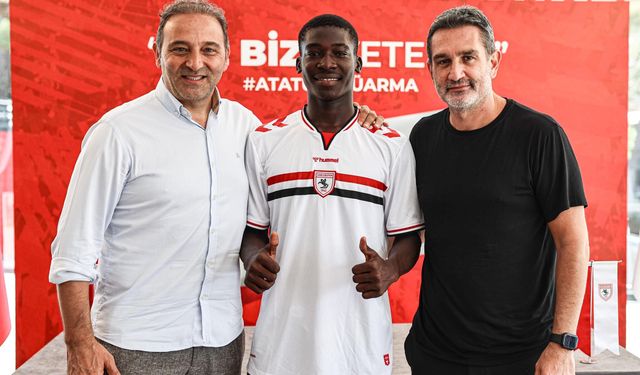 Samsunspor, Mbaitoloum Daniel ile 5 yıllık sözleşme imzaladı