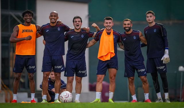 Trabzonspor'da Amed Sportif Faaliyetler maçının hazırlıkları başladı
