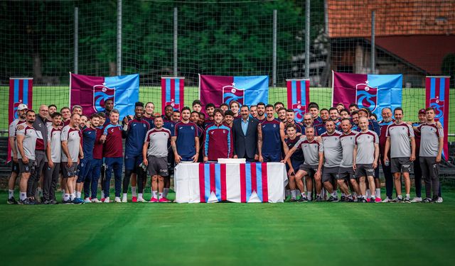 Trabzonspor'un 59'uncu kuruluş yılı Avusturya kampında kutlandı