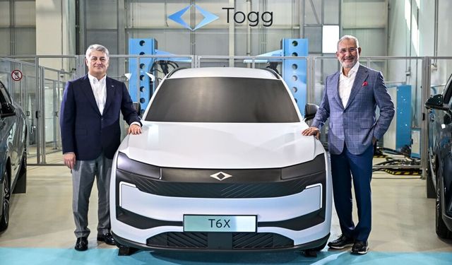 Togg’un yeni modeli T6X tanıtıldı