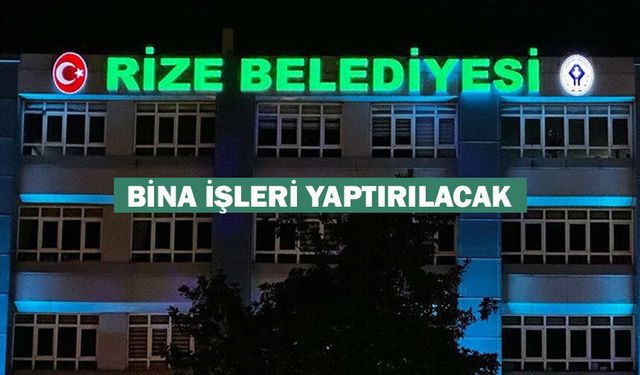 BİNA İŞLERİ YAPTIRILACAK
