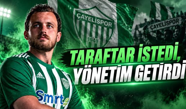 Çayelispor Taraftarının İstediği Oldu: Tecrübeli Stoper Takımda Kaldı