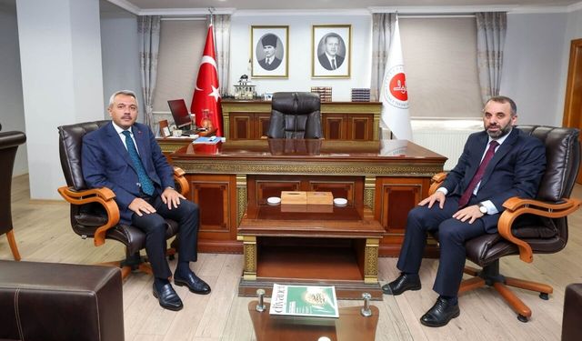 Vali Baydaş’tan Yalova’ya Atanan Müftü Çakmakçı’ya Veda Ziyareti