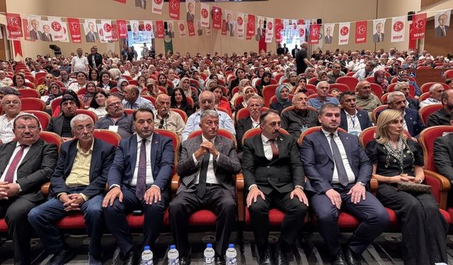 MHP Artvin İl Başkanlığı, 15. Olağan Kongresi'ni gerçekleştirdi