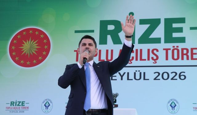 Rize’ye 81 Milyar Liralık Yatırım! Bakan Kurum Yeni Projeleri Açıkladı