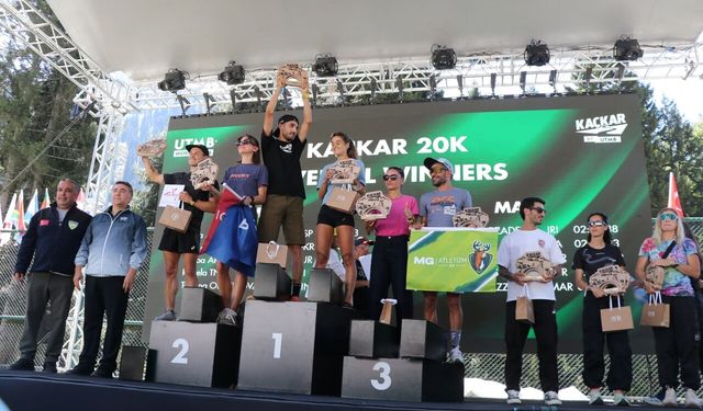 Rize'de düzenlenen "Kaçkar by UTMB" sona erdi