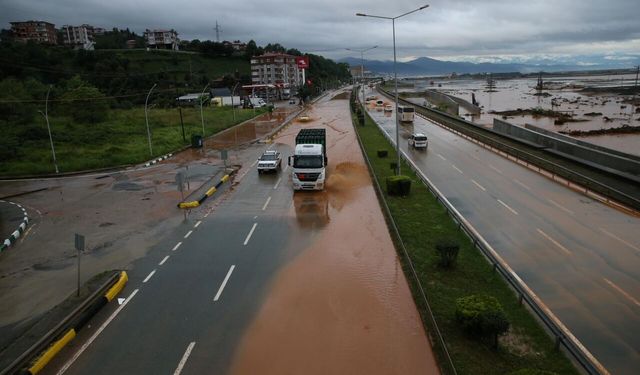 Rize-Artvin Havalimanı ve Lojistik Merkezinde Yağış Sonrası Son Durum