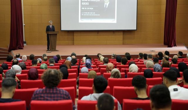 Bayburt Üniversitesinde akademik yıl "Terörsüz Türkiye" dersiyle başladı