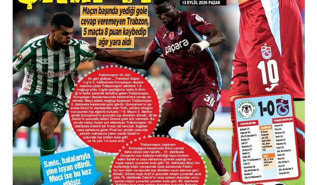 Trabzonspor evinde başka, deplasmanda başka