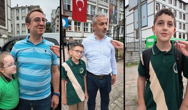 Çayeli’nde İlk Ders Ziliyle Birlikte Öğrenci ve Velilerin Okul Heyecanı
