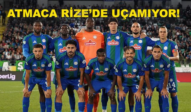 Çaykur Rizespor sahasında Alanyaspor'a mağlup oldu