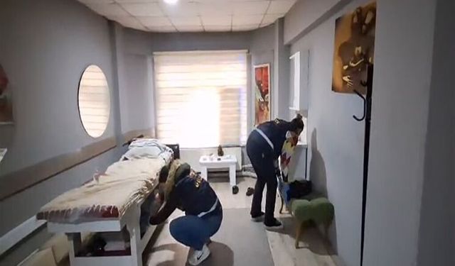 Masaj salonlarına fuhuş operasyonu: 5 tutuklama
