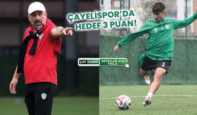 Çayelispor’da Serhat Ardahanspor Maçı Hazırlıkları Sürüyor