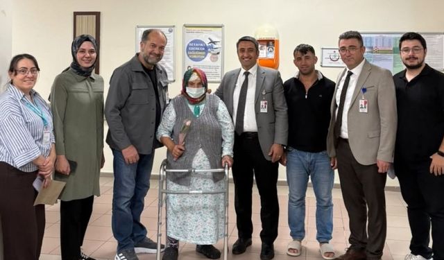 Rize’de Hasta ve Yakınlarına Hakları Anlatıldı