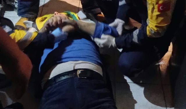 İş hanının asansörü düştü: 1 yaralı