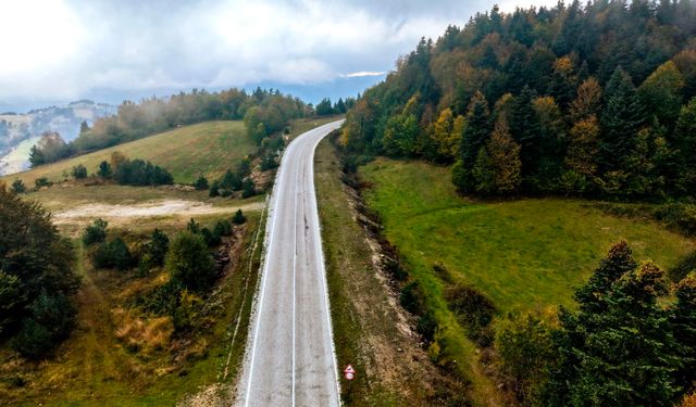 Samsun'da Kızlan Yaylası, sonbahar renklerine büründü