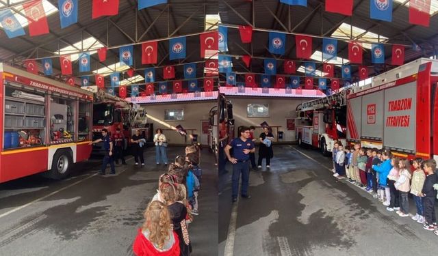 Trabzon Büyükşehir İtfaiyesi'nden 5 bin 244 kişiye eğitim
