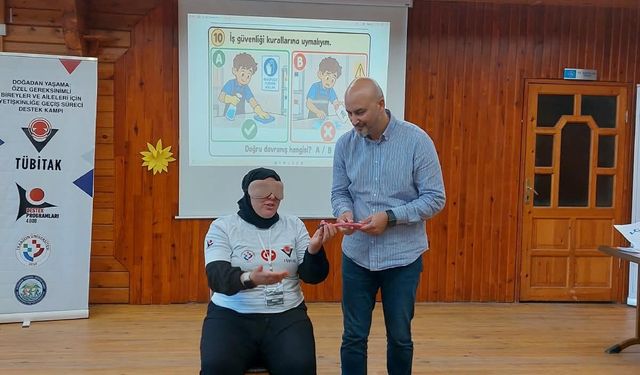 Trabzon'da özel gereksinimli bireyler ve aileleri için destek kampı