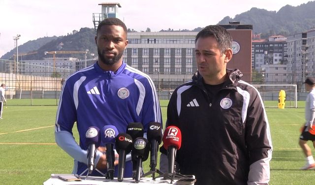 Çaykur Rizesporlu Sagnan: Taraftarımız önünde güzel sonuç almayı bekliyoruz