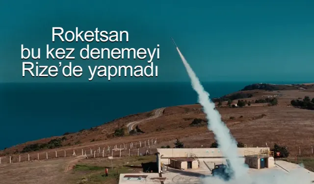 Roketsan'ın TRLG-122 füzesi ilk kez hafif bir araçtan fırlatıldı
