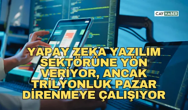 Yapay Zeka Yazılım Sektörüne Yön Veriyor, Ancak Trilyonluk Pazar Direnmeye Çalışıyor