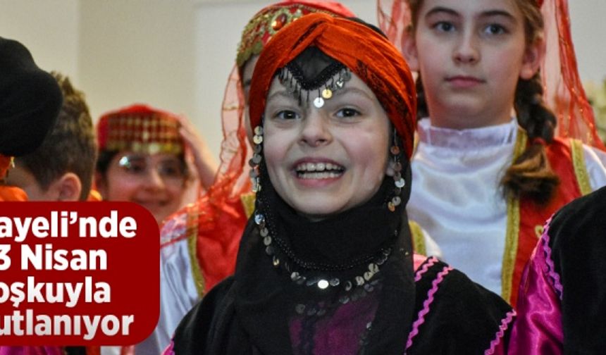 Çayeli'nde 23 Nisan Ulusal Egemenlik ve Çocuk Bayramı kutlanıyor!