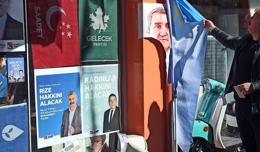 CHP Çayeli seçim bürosuna yapılan saldırının failleri bulundu