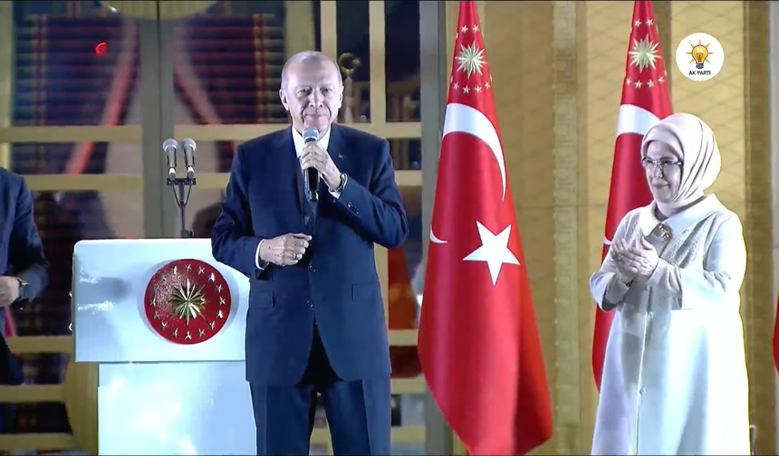Cumhurbaşkanı Erdoğan'ın 2023 Balkon Konuşması