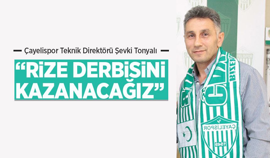 Çayelispor, Rize Özel İdarespor maçına kilitlendi
