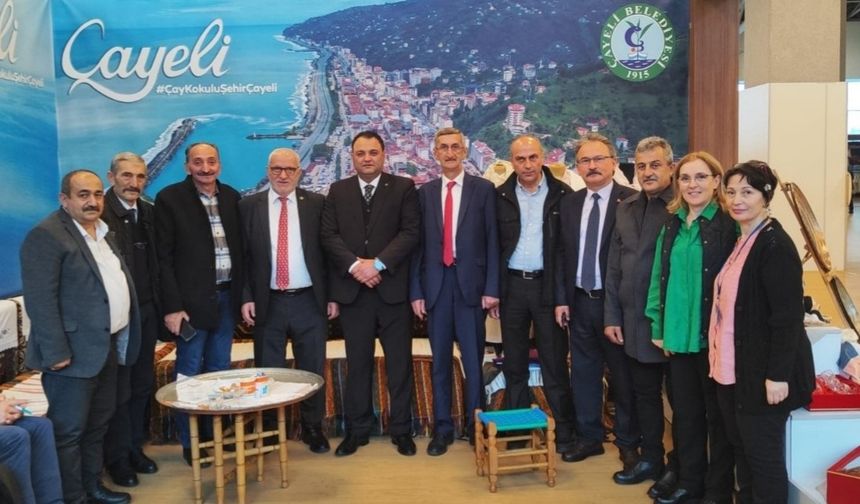 Rize Ziraat Odasından Rize günlerine katılanlara destek