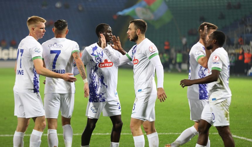 Çaykur Rizespor, MKE Ankaragücü maçına önemli eksik ile çıkacak
