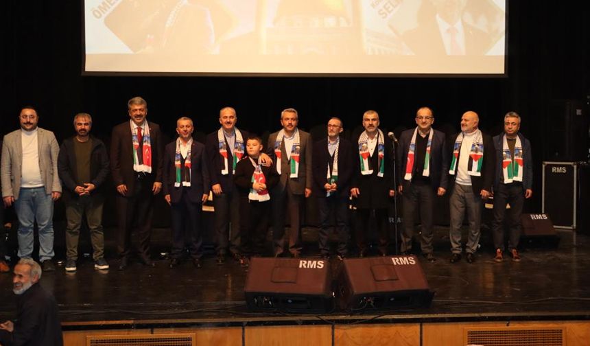 Rize’den Filistin’e selam programı