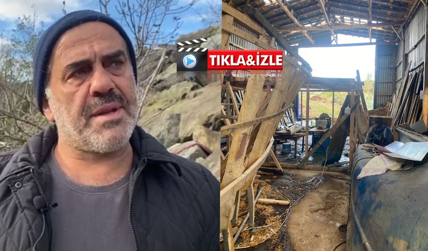 Dev dalgaların zarar verdiği Çayeli’nde tekne imalatçıları yardım bekliyor