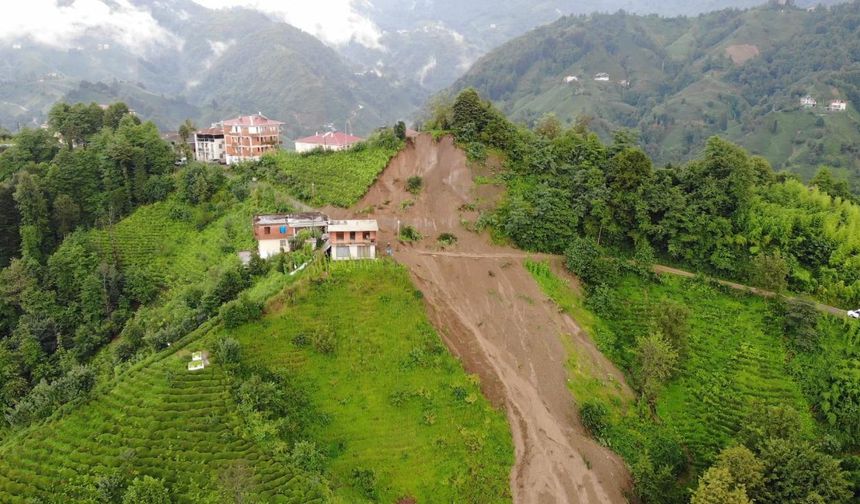 Doğu Karadeniz'de heyelanların erken tespiti için dronlu radar projesi hazırlandı