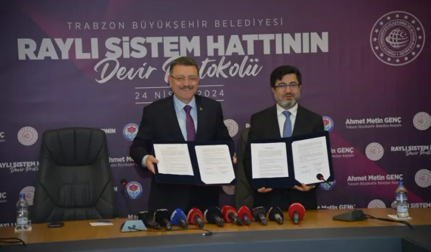 Trabzon'a Hafif Raylı Sistem Geliyor!