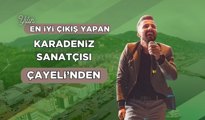 "Çayelili Sanatçı Gökhancan Boşnakoğlu'na Ödül Takdim Edildi"