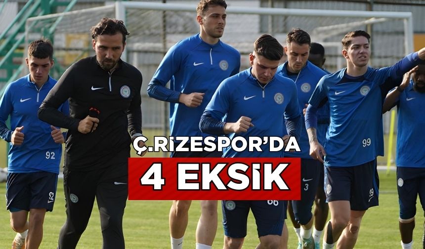 Çaykur Rizespor, yarın deplasmanda Beşiktaş ile karşılaşacak