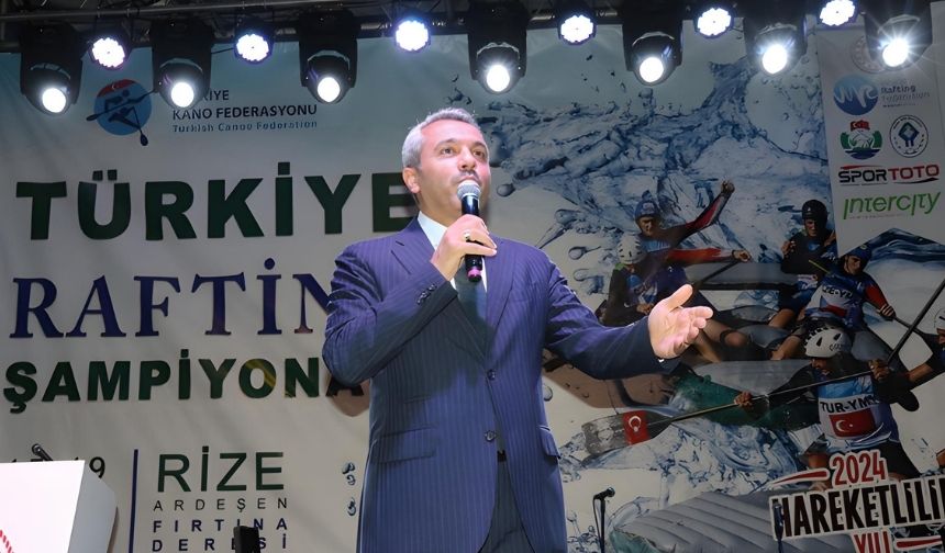 Rafting Türkiye Şampiyonasının Açılışı Yapıldı