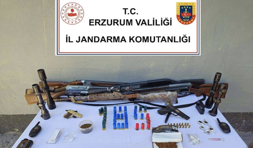 Erzurum ve Rize'deki uyuşturucu operasyonunda 4 şüpheli tutuklandı